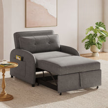 Load image into Gallery viewer, 3 In 1 Convertible Sleeper Sofa Bed For Living Room
