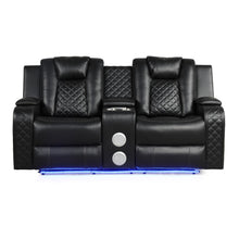 Load image into Gallery viewer, Benz - Power Reclining Loveseat With LED Lighting And Built In USB
