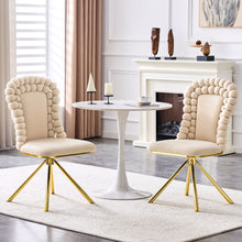 Load image into Gallery viewer, Puffy Bubble, Ball Chain Chair For Dining Room &amp; Kitchen (Set of 2)
