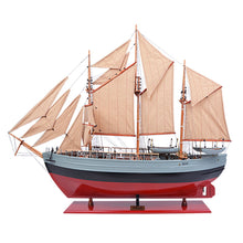 Load image into Gallery viewer, Hand Painted Model Boat - Red / Beige
