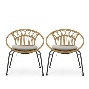 Banya - Chair (Set of 2) - Light Brown