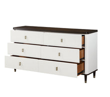 Load image into Gallery viewer, Carena - Dresser With Jewerly Tray - White / Walnut
