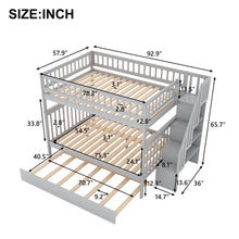 Load image into Gallery viewer, Bunk Bed With Staircase

