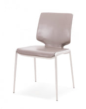 Load image into Gallery viewer, Faux Leather Dining Side Chairs (Set of 2) - Dark Gray
