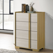 Load image into Gallery viewer, Lincoln - 4 Drawer Chest Of Drawers - Natural

