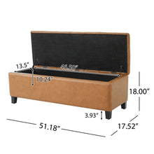 Load image into Gallery viewer, Ottoman Storage Bench
