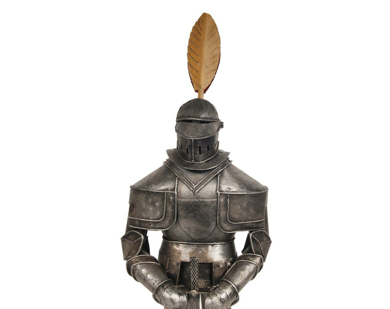 Hand Painted Figurine Tabletop Sculpture - Gray