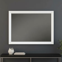 Load image into Gallery viewer, 34" Framed Accent Mirror - White
