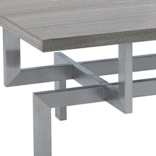 Load image into Gallery viewer, Stainless Steel Coffee Table - Gray And Silver
