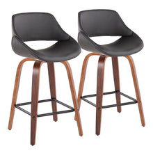 Load image into Gallery viewer, Fabrico - Mid-Century Modern, Counter Stool (Set of 2)
