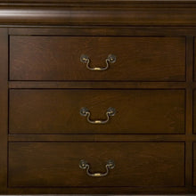 Load image into Gallery viewer, Solid 6 Drawer Double Dresser - Brown
