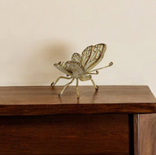 Load image into Gallery viewer, Butterfly Tabletop Sculpture - Gold / Butter
