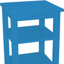Load image into Gallery viewer, 28" Solid Wood Nightstand - Blue
