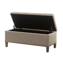 Load image into Gallery viewer, Modern Tufted Top Soft Close Storage Bench
