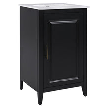 Load image into Gallery viewer, Modern Bathroom Vanity With Sink, Functional Drawer, Soft- Closing Door
