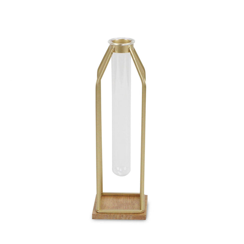 Glass Glass Tube - Gold