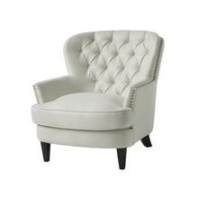 Load image into Gallery viewer, Accent Reading Chair For Living Room Bedroom - Ivory
