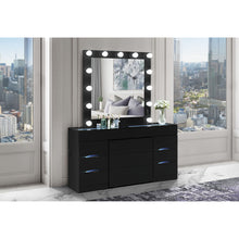 Load image into Gallery viewer, Elisa - Vanity Set With Stool And LED Bulbs
