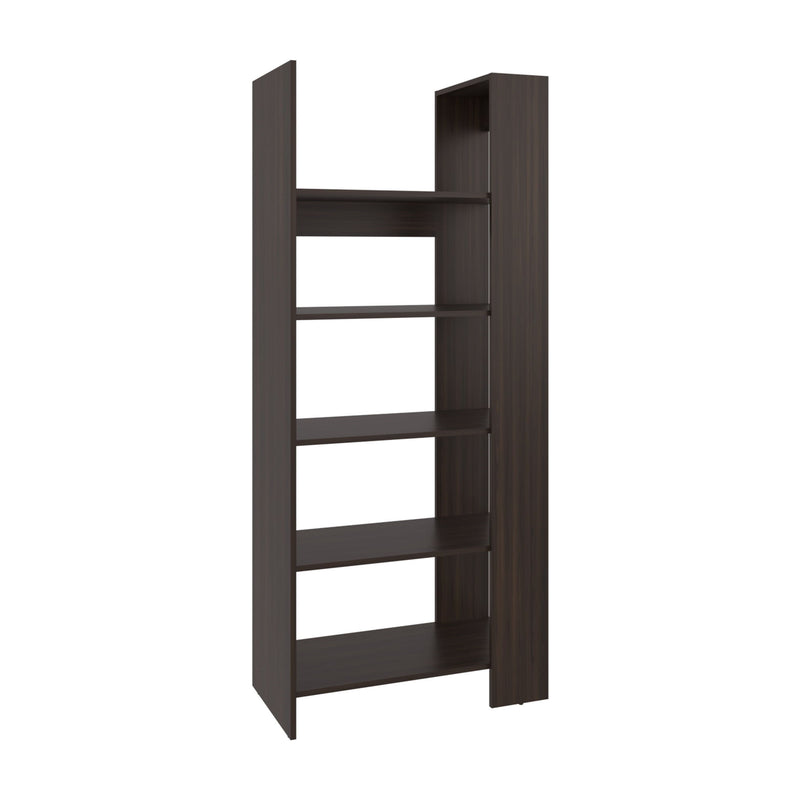 Five Tier Bookcase - Walnut
