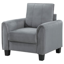 Load image into Gallery viewer, Dixon - Upholstered Rolled Arm Accent Chair - Gray

