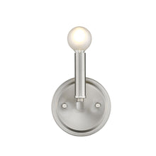 Load image into Gallery viewer, One Light Wall Sconce - Silver
