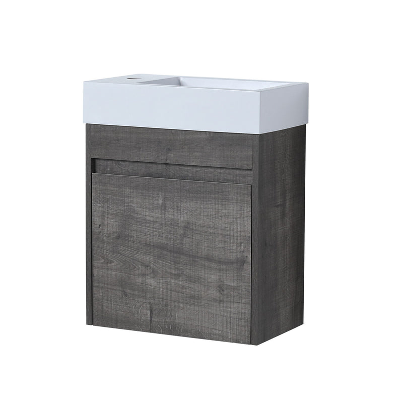 Sink Floating Bathroom Vanity With Soft Close Cabinet Door