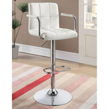Load image into Gallery viewer, Letitia - Adjustable Height Bar Stool - White
