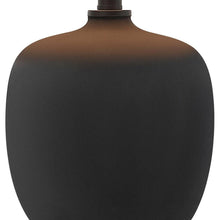 Load image into Gallery viewer, 18" Novelty Table Lamps With Empire Shades (Set of 2) - Clear / Black
