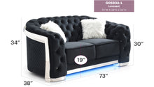 Load image into Gallery viewer, Loveseat With Flared Arms

