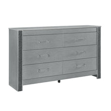 Load image into Gallery viewer, Lorenzo - Dresser With Hidden Jewelry Compartment And Bar Handles In - Silver
