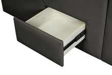 Load image into Gallery viewer, Zoya Smart Multifunctional Queen Size Bed Made with Wood in Gray
