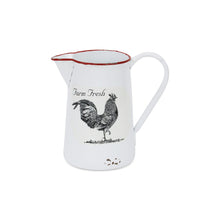 Load image into Gallery viewer, Farm Fresh Chicken Decorative Jug - Black / White
