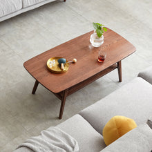 Load image into Gallery viewer, Low Coffee Table With Storage Shelf
