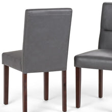 Load image into Gallery viewer, Dining Parsons Wood Chairs (Set of 2) - Brown / Gray
