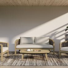 Load image into Gallery viewer, Parkside - Outdoor Coffee Table - Light Teak
