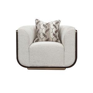 West Kensington - Matching Chair - Buff / Medium Espresso