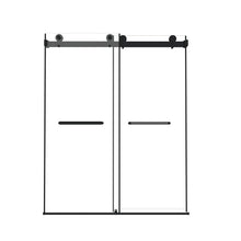 Load image into Gallery viewer, Frameless Double Sliding Shower Door
