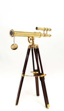Load image into Gallery viewer, Telescope With Stand - Brass
