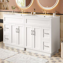 Load image into Gallery viewer, Bathroom Vanity With 2 Doors, 2 Drawers, Adjustable Shelf, Hidden Slides &amp; Soft Close Hinges
