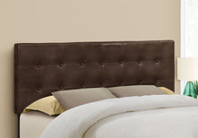 Load image into Gallery viewer, Queen Size, Bed Headboard Only, Upholstered, Transitional - Brown
