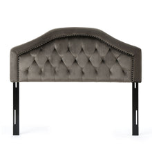 Load image into Gallery viewer, Kaarina - Contemporary Tufted Fabric Headboard
