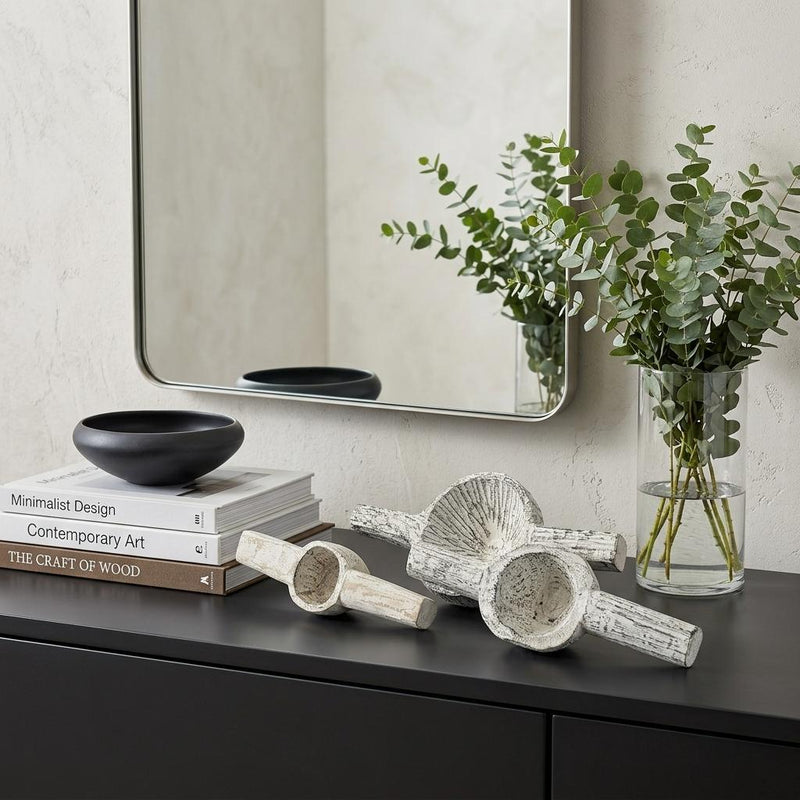 Tabletop Sculpture (Set of 3) - White