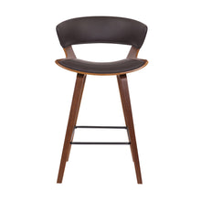 Load image into Gallery viewer, Iron Low Back Counter Height Bar Chair - Brown / Black
