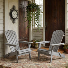 Load image into Gallery viewer, Oversize Outdoor Folding Adirondack Chair, Patio Chair For Garden
