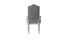 Load image into Gallery viewer, Upholstered Fabric Dining Arm Chair (Set of 2) - Gray

