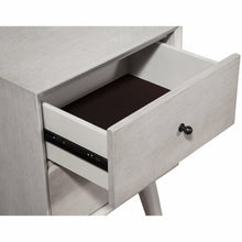 Load image into Gallery viewer, Century Modern Wood 2 Drawer Nightstand - Gray
