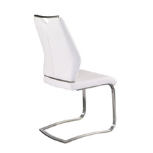 Load image into Gallery viewer, Upholstered Leather Dining Room Chairs (Set of 2) - White
