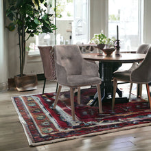 Load image into Gallery viewer, Modern Dining Chairs (Set of 2) - Gray / Walnut
