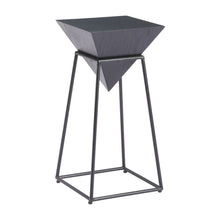 Load image into Gallery viewer, Pedestal End Table - Black
