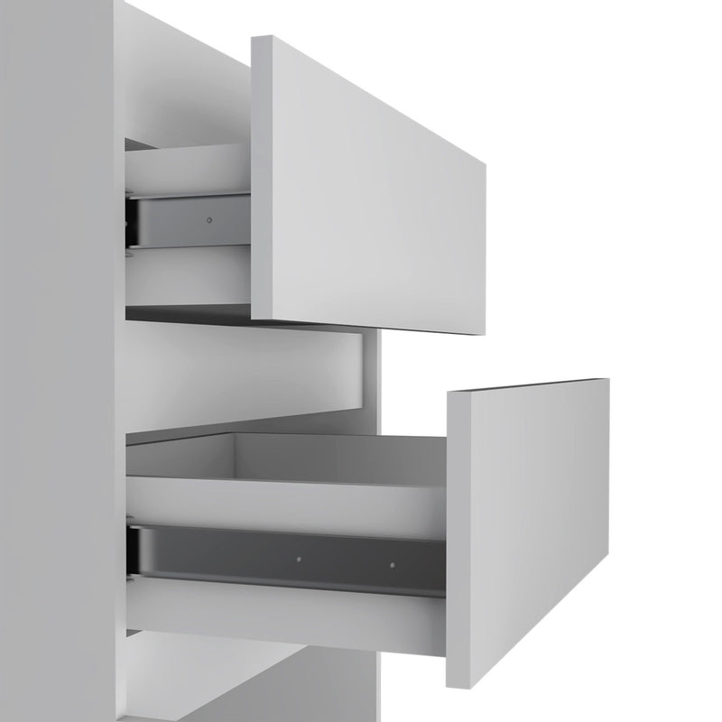 Two Drawer Standard Chest - White
